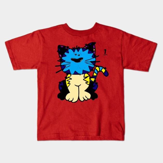 Pet cat lovers Kids T-Shirt by Kchallenges